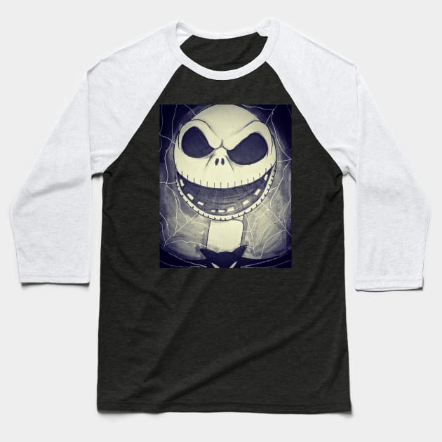 Jack Baseball T-Shirt by Kamran_does_art